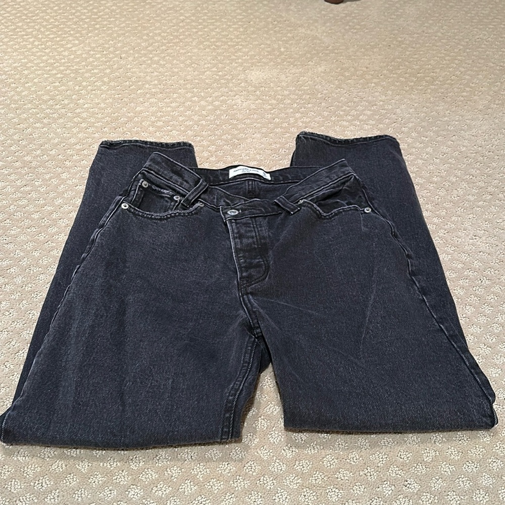 Abercrombie the dad criss cross high rise